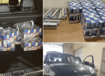 Dogana në aksion, konfiskohen cigare e pije energjike