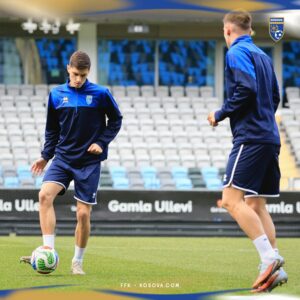 Dardanët kryejnë stërvitjen e fundit, gati për duelin me Suedinë