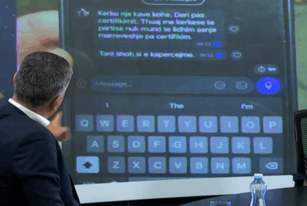 “Kërko një javë kohë” – Xhafer Tahiri publikon bisedat me Abdixhikun, ky i fundit i kërkonte që marrëveshja të arrihej pas certifikimit