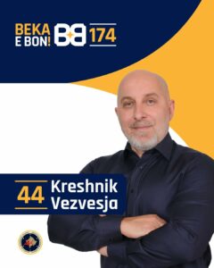 Kreshnik Vezvesja: Qyteti nuk duhet të ndërtohet aksidentalisht por duhet projekte afatgjate