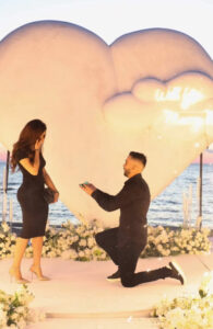 Melinda në “ajër”, e konfirmon shtatzëninë?