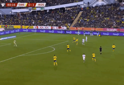 Vetëm edhe 10 minuta lojë, Kosova gjithnjë e me afër fitores ndaj Suedisë