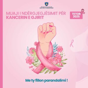 Me moton “Me ty fillon parandalimi”, lansohet fushata sensibilizuese kundër kancerit të gjirit