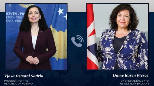 Osmani i thotë emisares britanike: Serbia po ndërhyn ilegalisht në zgjedhjet tona