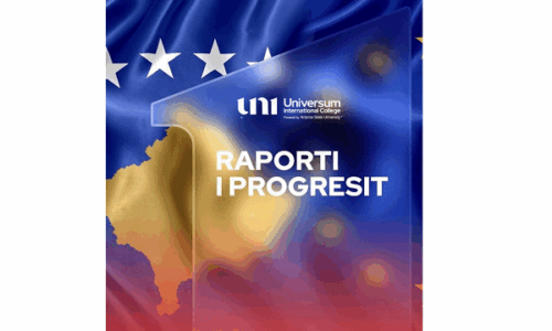 Pjesëmarrja e UNI-Universum International College në programet evropiane vlerësohet në Raportin e Progresit për Kosovën