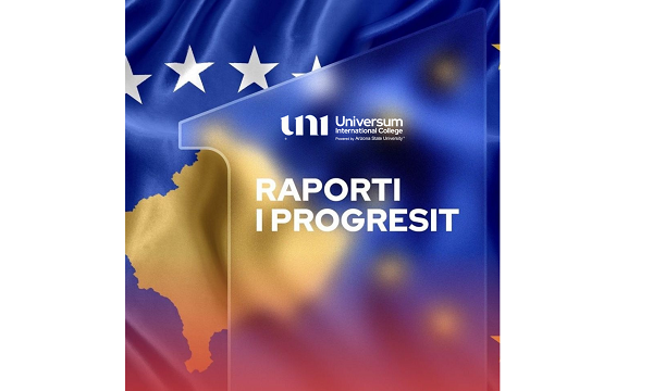 Pjesëmarrja e UNI Universum International College në programet evropiane vlerësohet në Raportin e Progresit për Kosovën