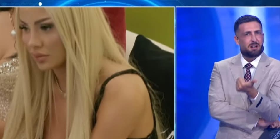 Alaudin Hamitin e tradhtojnë lotët  Momenti kur nis të qajë gjatë debatit me Beniten