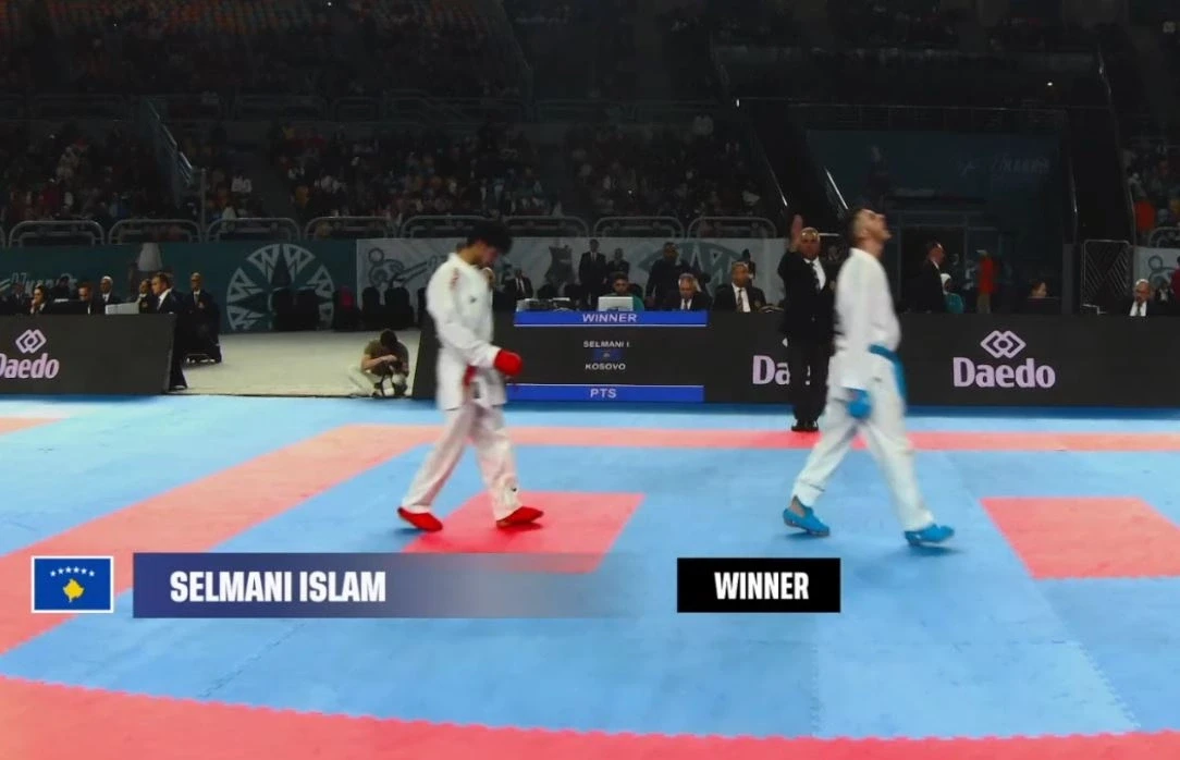 Historike  Islam Selmani në finale të Kampionatit Botëror