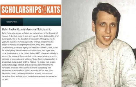 Në ShBA themelohet bursë për nder të Heroit të Kosovës, Bahri Fazliu