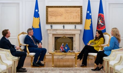 Ambasadori britanik i shkon në zyre Osmanit: Detaje se çka u diskutua