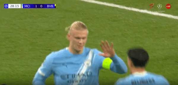 Haaland shënon gol të bukur ndaj ish skuadrës, ndalet dhe nuk feston