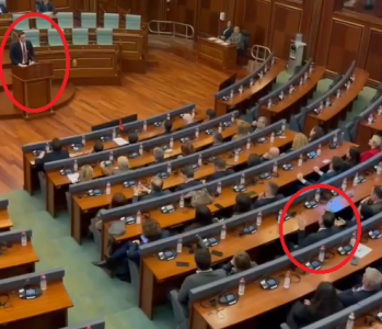 Agim Bahtirit i hup “kontrolla” teksa flet Gruda i PDK-së – ky është reagimi i tij