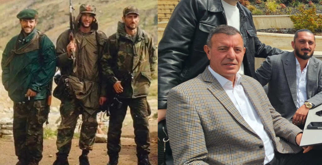 Djali i heroit  Agim Ramadani  përkrah Xhafer Gashit  Ishte me babën tim në luftë  tani është me popullin