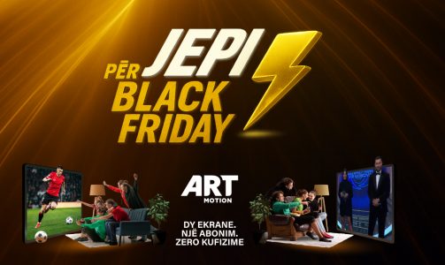 ARTMOTION prezanton zbritjen më të madhe të vitit për Black Friday: JEPI argetimit Pako SUPREME PLUS me zbritje dhe benefite ekskluzive!
