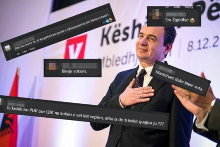 “Mashtrues”, “vitra para zgjedhjeve”: Komentuesit zbërthejnë “hilen” e Kurtit me 100 eurot
