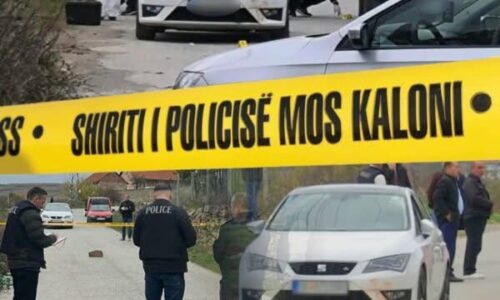 Policia: I dyshuari për vrasjen e dyfishtë në Malishevë, ishte i plagosur