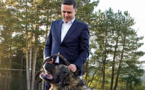 Abdixhiku shfaqet pranë qenit të Sharrit, çka po paralajmëron?