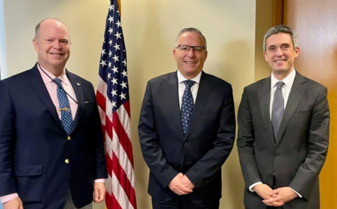 Bedri Hamza në Washington, takim të përbashkët me zyrtarë të lartë të Shtëpisë së Bardhë dhe DASh-it