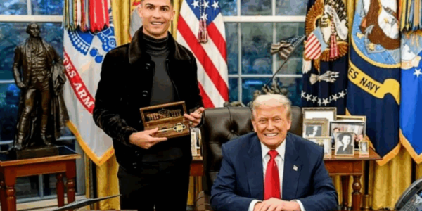 Pse Cristiano Ronaldo u trajtua si një kryetar shteti nga Trump në Shtëpinë e Bardhë