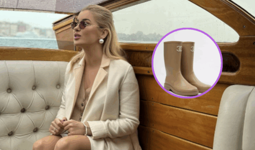 Më shumë se një Golf 2-sh: Nuk do ta besoni sa kushtojnë çizmet nga gome të Alketa Vejsiut