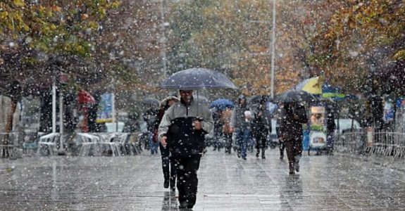 Moti sot me një përzierje reshjesh dimërore