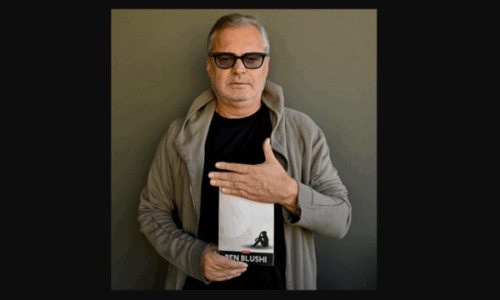 Ben Blushi njofton për romanin e tij më të ri, titullin e mban sekret deri të hënën kur do të prezantohet