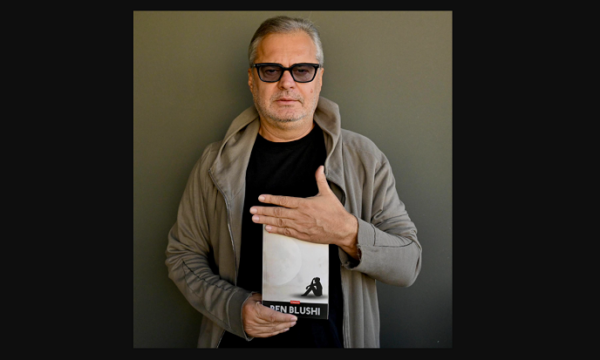 Ben Blushi njofton për romanin e tij më të ri  titullin e mban sekret deri të hënën kur do të prezantohet