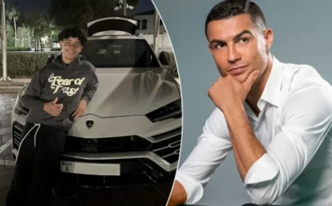 Djali i Cristiano Ronaldos veç 15 vjet, bëhet me veturë Lamborghini
