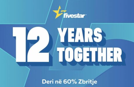 FiveStar Fitness feston 12 vite energji dhe përkushtim – me super ofertën e përvjetorit!