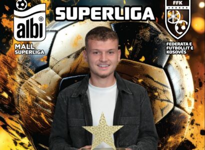 Igball Jashari, futbollisti më i mirë i javës në Superligë