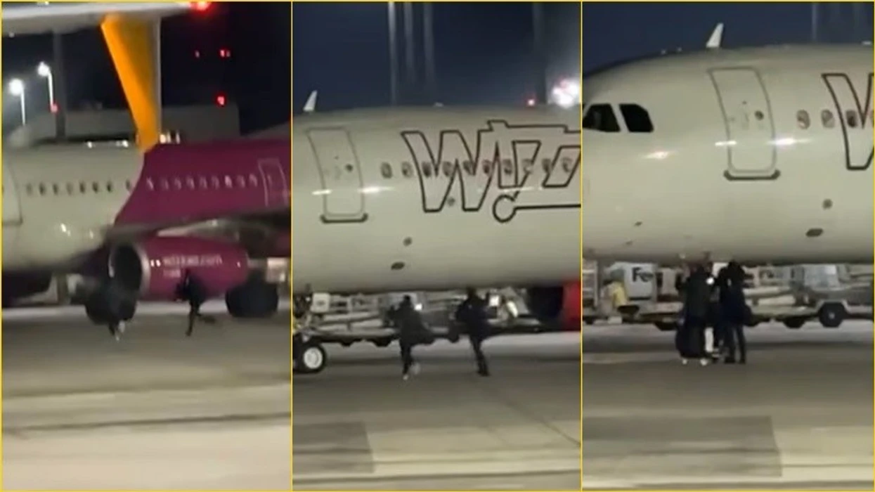 Për pak ju ik aeroplani  pasagjerët vrapojnë në pistë   arrestohen nga policia gjermane