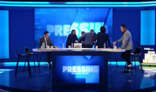 Parim Olluri e Nezir Kraki përplasen në “Pressing” – VIDEO