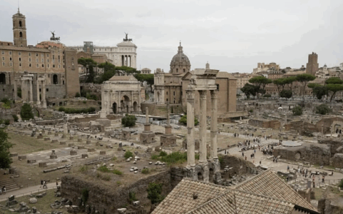 Panik në Romë: Shembet një pjesë e kullës mesjetare “Torre dei Conti”, plagoset një punëtor