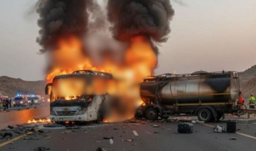 E dhimbshme  U nisën nga Meka në Medinë  vdesin 45 pelegrinë që kishin shkuar për të bërë Umra n