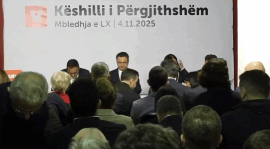 Me himnin e Shqipërisë, VV e nis mbledhjen e KP