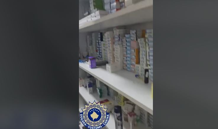 Dogana zbarkon në një barnatore të Prishtinës  zbulon barna të rrezikshme