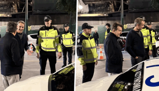 Kryeministri Mitsotakis i nënshtrohet testit të alkoolit në rrugët e Athinës?!