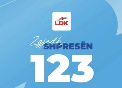 Abdixhiku: Zgjedh shpresën, 123 është numri ynë