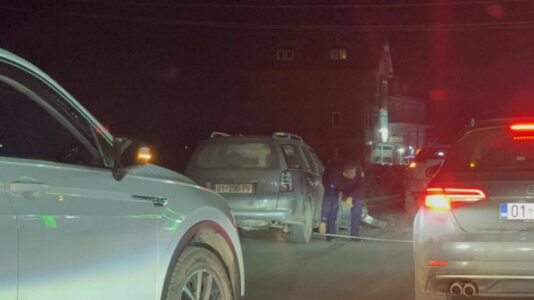 Aksident trafiku në rrugën Prishtinë-Podujevë