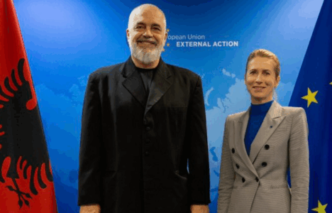 Rama në Bruksel, takohet me Përfaqësuesen e Lartë për Politikën e jashtme të BE, Kaja Kallas