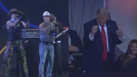 Nuk e keni parë kështu Trumpin më herët: Vallëzimi i tij në shortin e Kupës së Botës pushton rrjetet sociale