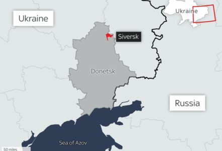 Rusia pretendon se ka pushtuar Siverskun e Ukrainës