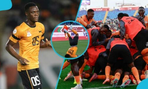 Lojtari gati sa nuk e thyen qafën, duke tentuar një festim akrobatik