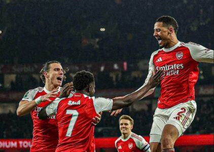 Arsenali kualifikohet në gjysmëfinale të “EFL Cup”, eliminon Crystal Palacen përmes penalltive