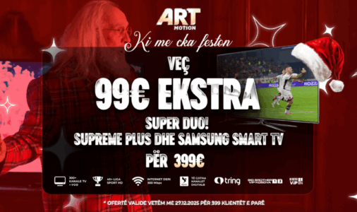 Artmotion përmbyllë vitin me SUPER DUON!