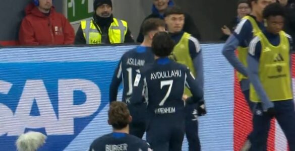 Fisnik Asllani shënon gol për Hoffenheimin në Bundesliga