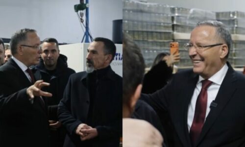 Hamza viziton bizneset në Gjakovë: Do të ndryshojmë ligjin për tatimin në pronë dhe do të ulim çmimin e energjisë elektrike (Video)