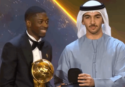 Ousmane Dembele fiton çmimin kryesor të “Globe Soccer”