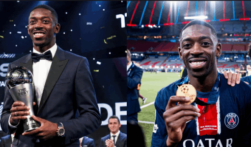 Ousmane Dembele shpallet më i miri i botës nga FIFA