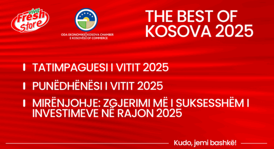 Viva Fresh Store – Shkëlqen në “THE BEST OF KOSOVA 2025”!